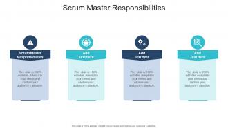 Scrum Master Responsibilities In Powerpoint And Google Slides Cpb