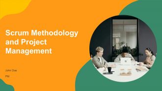 Scrum Methodology And Project Management PPT Slides AT