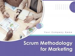 Scrum methodology for marketing powerpoint presentation slides