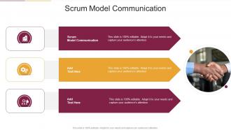 Scrum Model Communication In Powerpoint And Google Slides Cpb