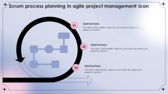 Scrum Process Planning In Agile Project Management Icon