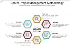 Scrum project management methodology ppt powerpoint presentation show example cpb