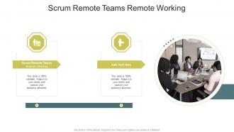 Scrum Remote Teams Remote Working In Powerpoint And Google Slides Cpb