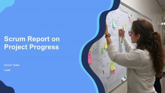 Scrum Report On Project Progress PPT Presentation ACP