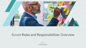 Scrum Roles And Responsibilities PPT Sample AT