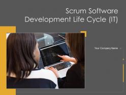 Scrum software development life cycle it powerpoint presentation slides
