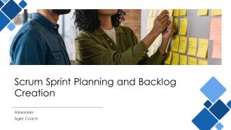 Scrum Sprint Planning And Backlog Creation PPT Summary AT