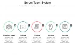 Scrum team system ppt powerpoint presentation infographic template elements cpb