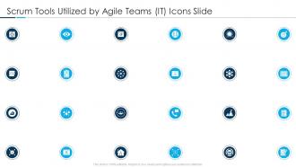 Scrum tools utilized by agile teams it icons slide scrum tools utilized by agile teams it