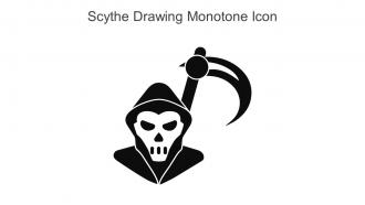Scythe Drawing Monotone Icon In Powerpoint Pptx Png And Editable Eps Format