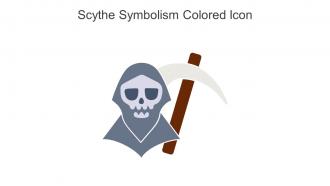Scythe Symbolism Colored Icon In Powerpoint Pptx Png And Editable Eps Format
