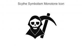 Scythe Symbolism Monotone Icon In Powerpoint Pptx Png And Editable Eps Format
