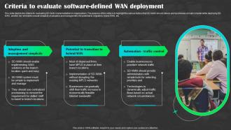 Sd Wan As A Service Criteria To Evaluate Software Defined Wan Deployment Ppt Clipart