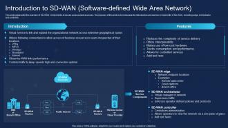 SD WAN IT Introduction To SD WAN Software Defined Wide Area Network Ppt File Grid