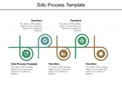Sdlc process template ppt powerpoint presentation layouts design ideas cpb