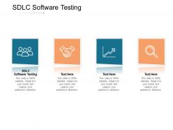 Sdlc software testing ppt powerpoint presentation styles aids cpb
