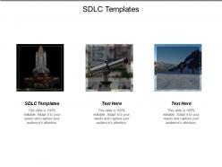 Sdlc templates ppt powerpoint presentation show gridlines cpb