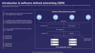 SDN Components Introduction To Software Defined Networking SDN