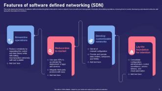 SDN Components Powerpoint Presentation Slides Pre-designed Good