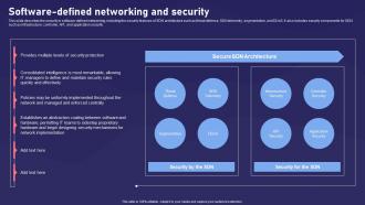 SDN Components Software defined Networking And Security