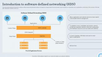 Sdn Controller Introduction To Software Defined Networking Sdn