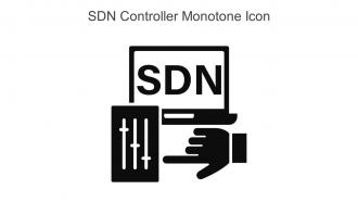 SDN Controller Monotone Icon In Powerpoint Pptx Png And Editable Eps Format