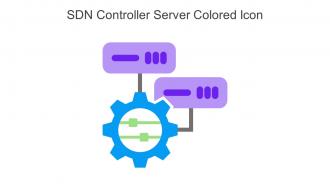 SDN Controller Server Colored Icon In Powerpoint Pptx Png And Editable Eps Format