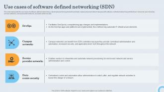 Sdn Controller Use Cases Of Software Defined Networking Sdn