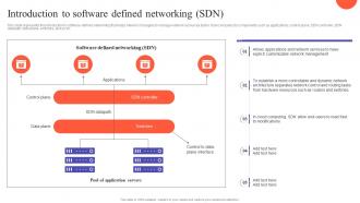 SDN Development Approaches Introduction To Software Defined Networking SDN