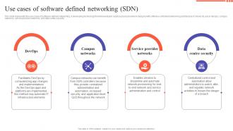 SDN Development Approaches Use Cases Of Software Defined Networking SDN
