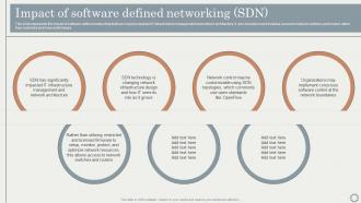 SDN Overlay Networks Impact Of Software Defined Networking SDN