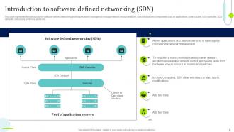 SDN Overview Powerpoint Presentation Slides Good Adaptable