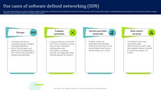 SDN Overview Use Cases Of Software Defined Networking SDN