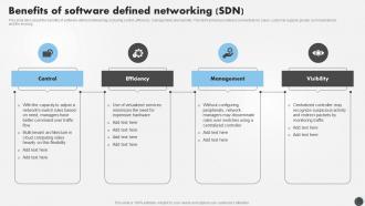 SDN Security IT Benefits Of Software Defined Networking SDN
