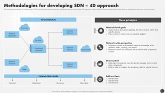 SDN Security IT Methodologies For Developing SDN 4d Approach