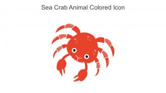 Sea Crab Animal Colored Icon In Powerpoint Pptx Png And Editable Eps Format