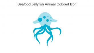 Seafood Jellyfish Animal Colored Icon In Powerpoint Pptx Png And Editable Eps Format