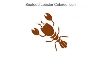 Seafood Lobster Colored Icon In Powerpoint Pptx Png And Editable Eps Format