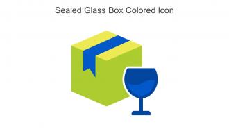 Sealed Glass Box Colored Icon In Powerpoint Pptx Png And Editable Eps Format