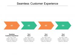 Seamless customer experience ppt powerpoint presentation slides samples cpb
