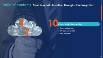 Seamless Data Transition Through Cloud Migration CRP CD Visual Impressive