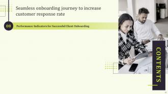 Seamless Onboarding Journey To Increase Customer Response Rate Powerpoint Presentation Slides Appealing Content Ready