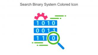 Search Binary System Colored Icon In Powerpoint Pptx Png And Editable Eps Format