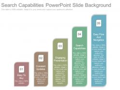 Search Capabilities Powerpoint Slides Background