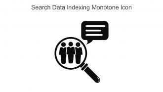 Search Data Indexing Monotone Icon In Powerpoint Pptx Png And Editable Eps Format