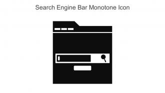 Search Engine Bar Monotone Icon In Powerpoint Pptx Png And Editable Eps Format