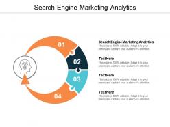 Search engine marketing analytics ppt powerpoint presentation outline show cpb