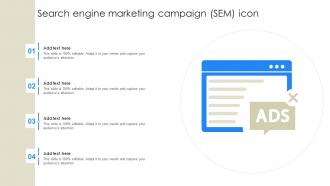 Search Engine Marketing Campaign Sem Icon