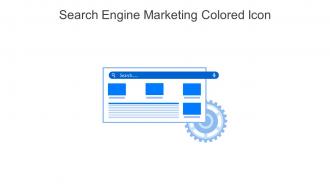 Search Engine Marketing Colored Icon In Powerpoint Pptx Png And Editable Eps Format