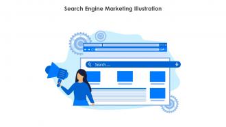 Search Engine Marketing Illustration